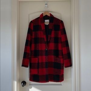 BB Dakota Holton Plaid Coat